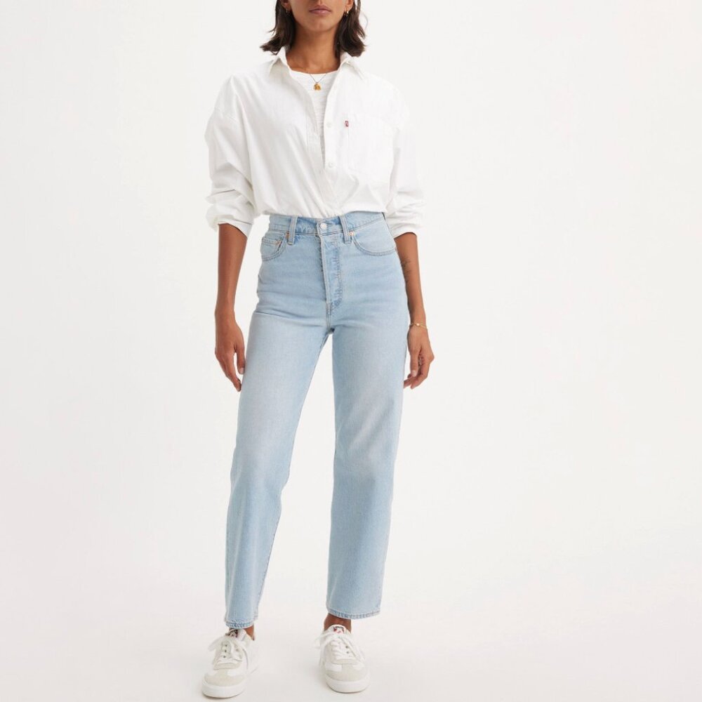 Ribcage Straight Ankle Performance Cool Women's Jeans Size 27